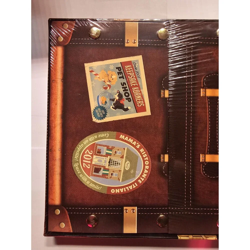 Vintage Hallmark Keepsake Christmas Ornament Storage Pop Up Box Unique Rare